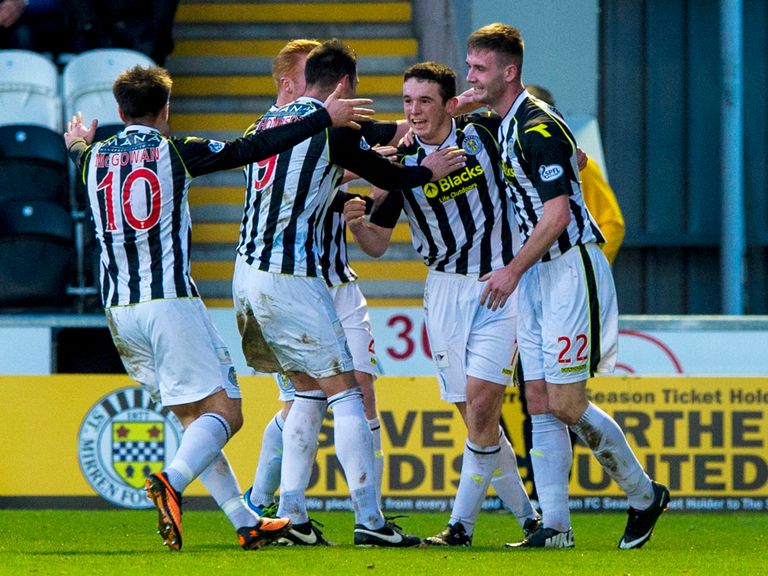 St Mirren take on Hearts on Sunday