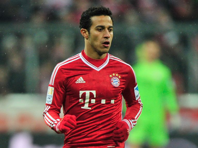 Thiago Alcantara: Ruled out of the World Cup