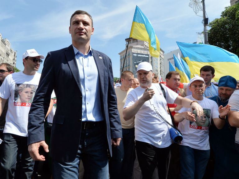 Vitali Klitschko: Swapping boxing for politics