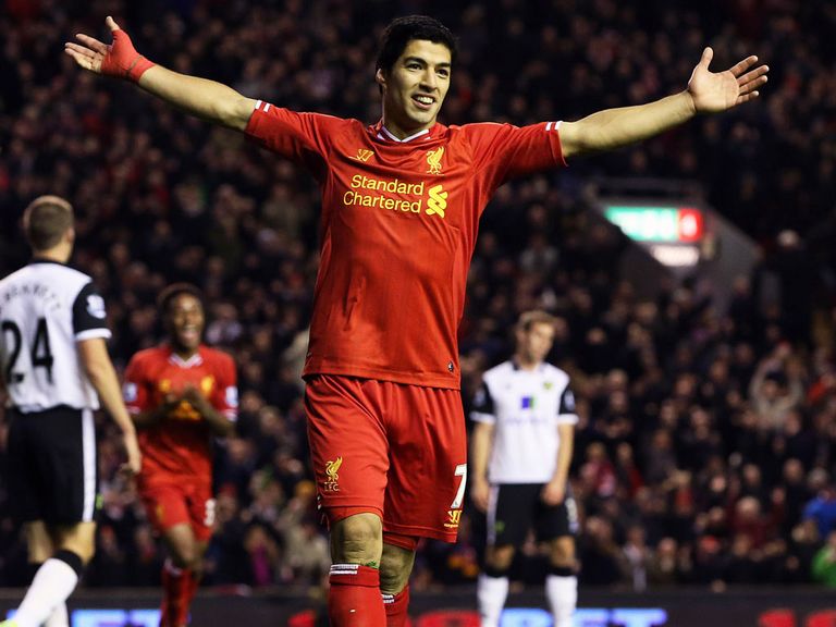 Luis Suarez: Confident Liverpool can achieve a Champions League spot