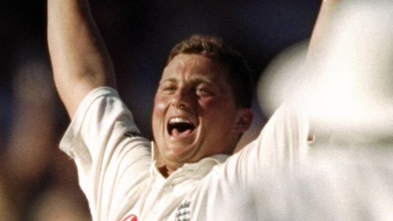 Darren Gough took an SCG hat-trick on England's 1998/99 Ashes tour