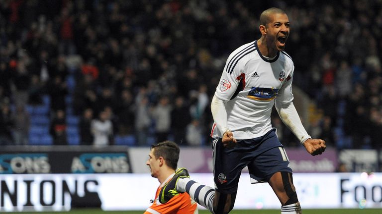 Jermaine Beckford: Celebrates settling FA Cup clash