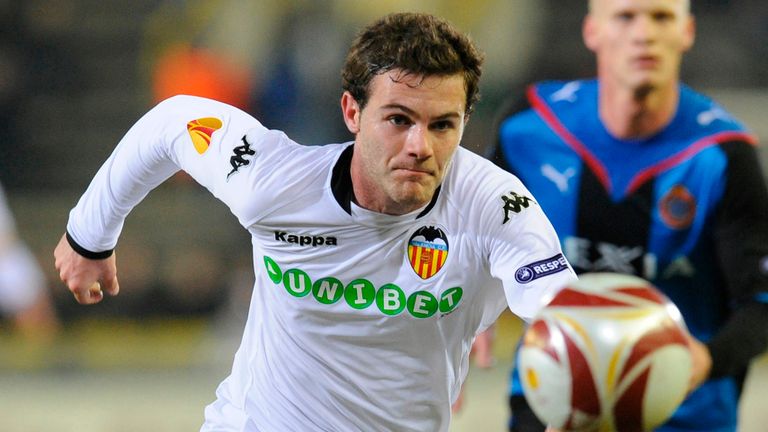 He moved from Valencia to Chelsea in 2011