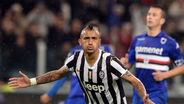 Arturo Vidal: Happy to stay at Juventus