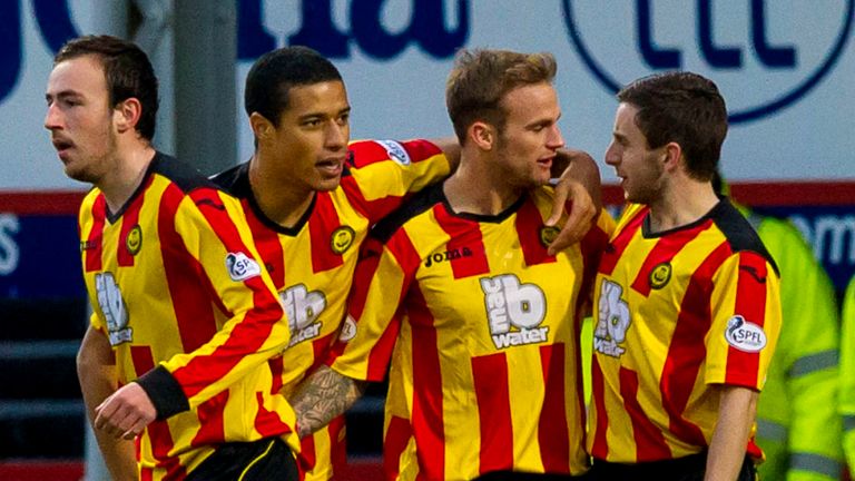 Partick: Celebrate Kallum Higginbotham's acrobatic early opener