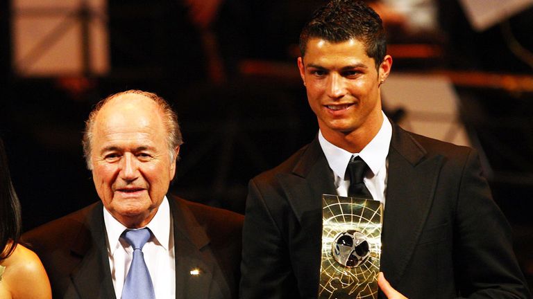 Blatter and Ronaldo have smoothed over their differences