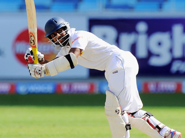 Silva was in good form against Pakistan on the way to 95