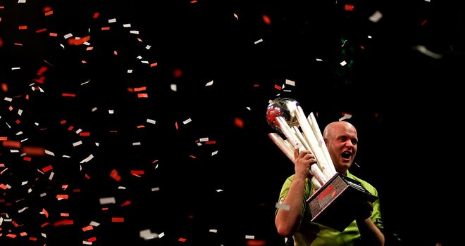Van Gerwen: expect fireworks when he faces Taylor in the Premier League