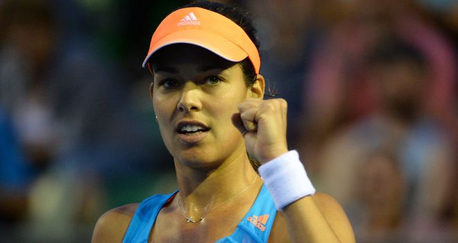 Ana Ivanovic: Made short work of Germany's Annika Beck in round two