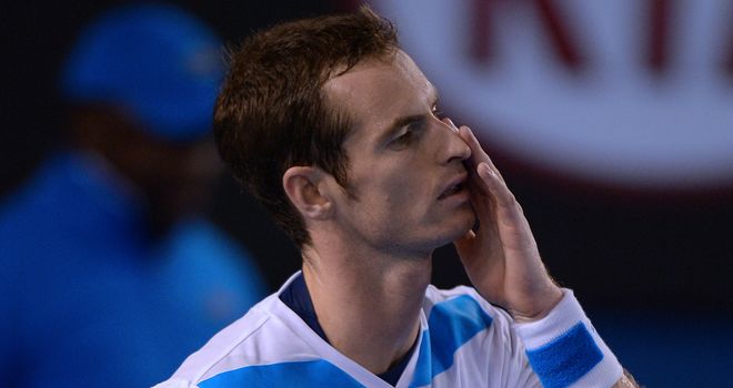 Andy Murray: Failed to raise his game enough to beat Roger Federer