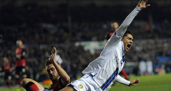 Cameron Stewart: Earns Leeds a penalty at home to Ipswich
