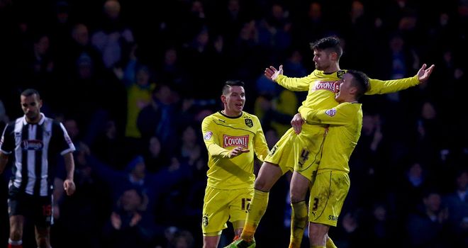 Oliver Norwood levelled for the first time for Huddersfield