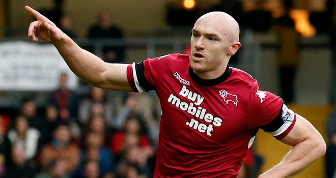 Conor Sammon: Went close late on for Derby