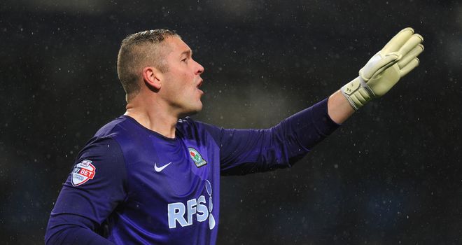 Paul Robinson: Had a busy afternoon in goal for Blackburn