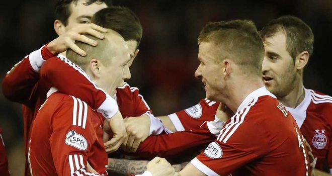 Willo Flood receives the plaudits after his superb late winner