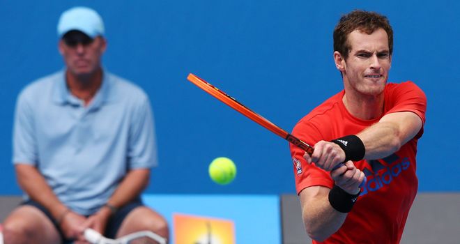 Andy Murray: Will face Lleyton Hewitt in exhibition ahead of Australian Open