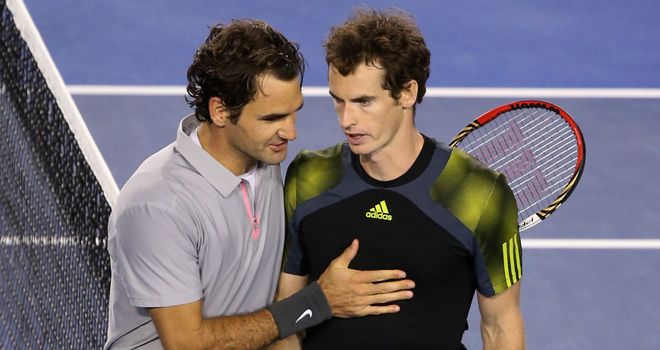 Andy Murray beat Roger Federer at last year's Australian Open