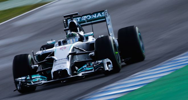 Nico Rosberg: Forty more laps than anyone else on Day Two