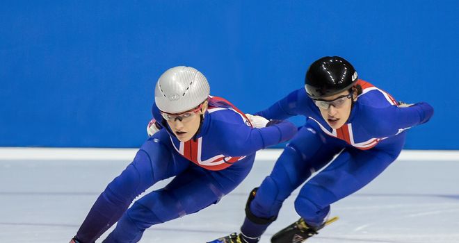 Elise Christie and Charlotte Gilmartin will be hoping for European success but the Olympics remain the priority
