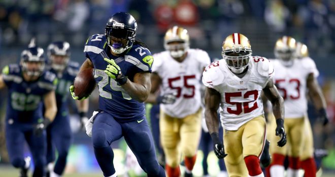 Marshawn Lynch: Sparked Seahawks into life with a 40-yard touchdown run