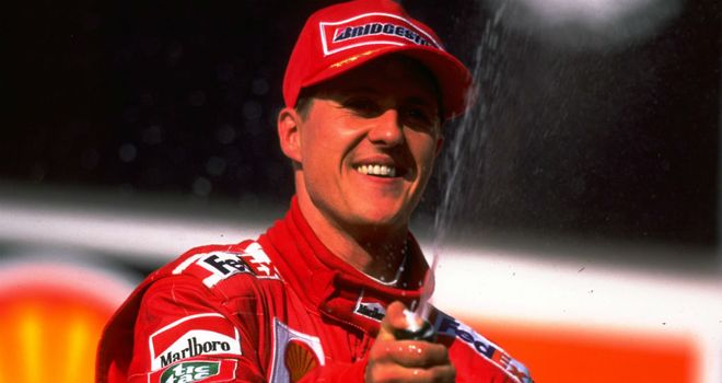 Schumacher took 72 victories for Ferrari