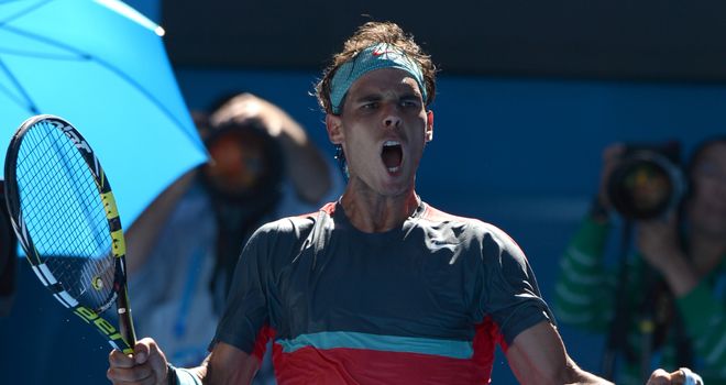 Rafael Nadal: Is through to the semi-finals of the Australian Open