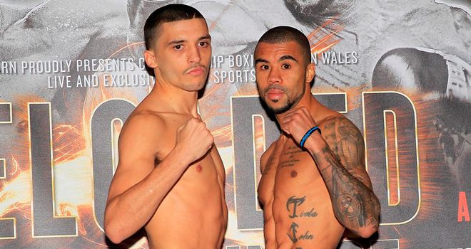 Lee Selby (l): Will battle Rendall Munroe for the vacant European title