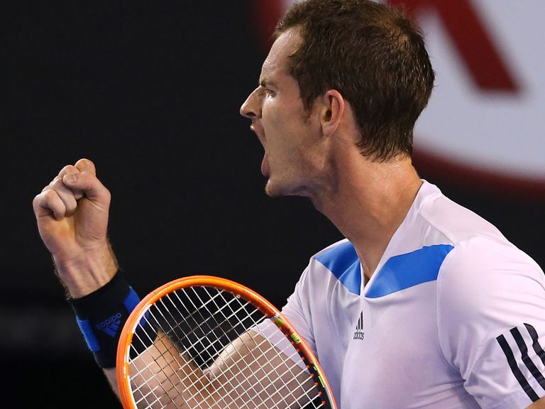 Andy Murray: Progressed to round three