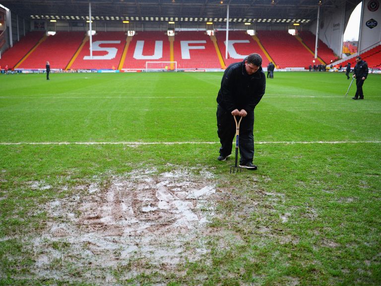 There will be no match at Bramall Lane