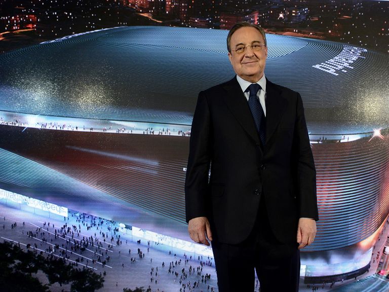 Florentino Perez: Unveiled plans for its redevelopment