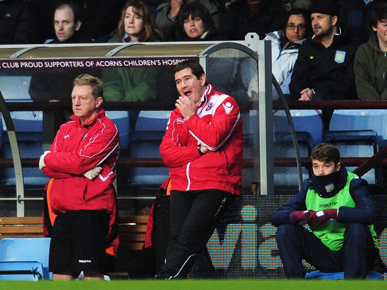 Nigel Clough: Thrilled with his side's FA Cup performance