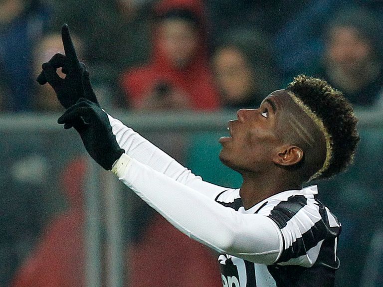 Paul Pogba: The midfielder says he is content with Juventus despite speculation