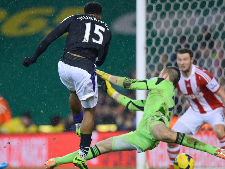 Daniel Sturridge scores the final goal of the game
