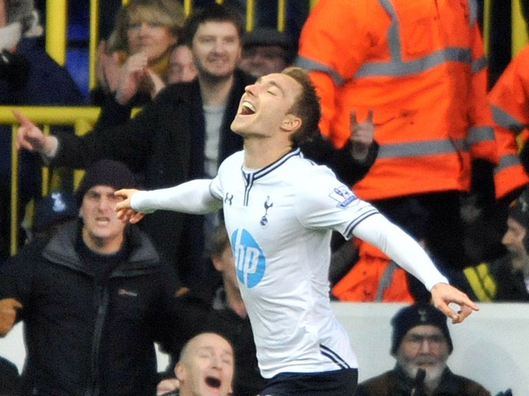 Christian Eriksen: Happy with life at Tottenham