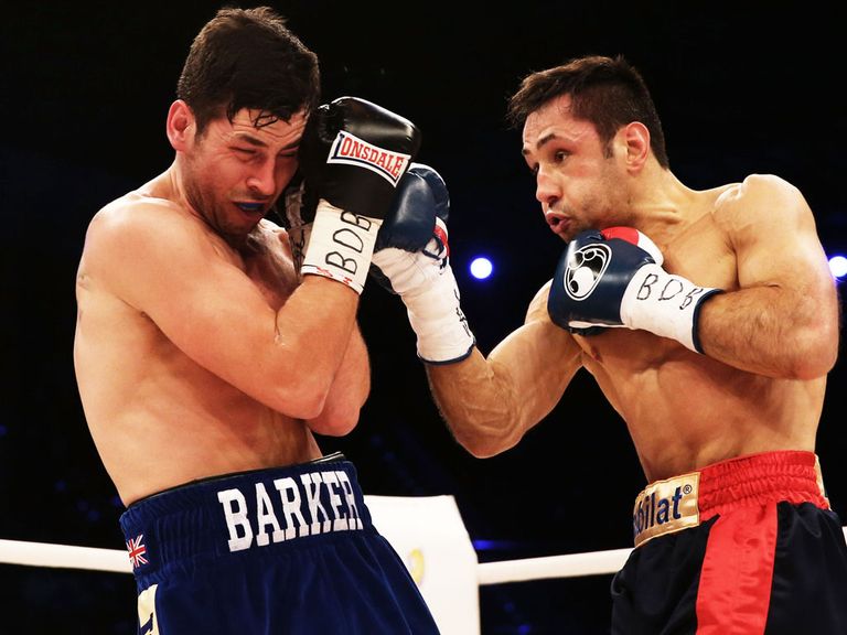 Darren Barker: Suffered hip injury during defeat against Felix Sturm