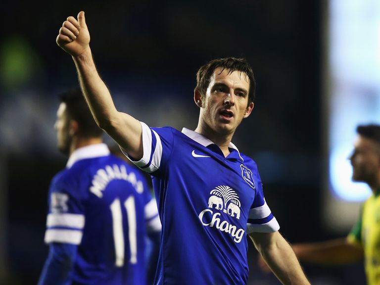 Leighton Baines: Signed a new four-year deal with Everton this week