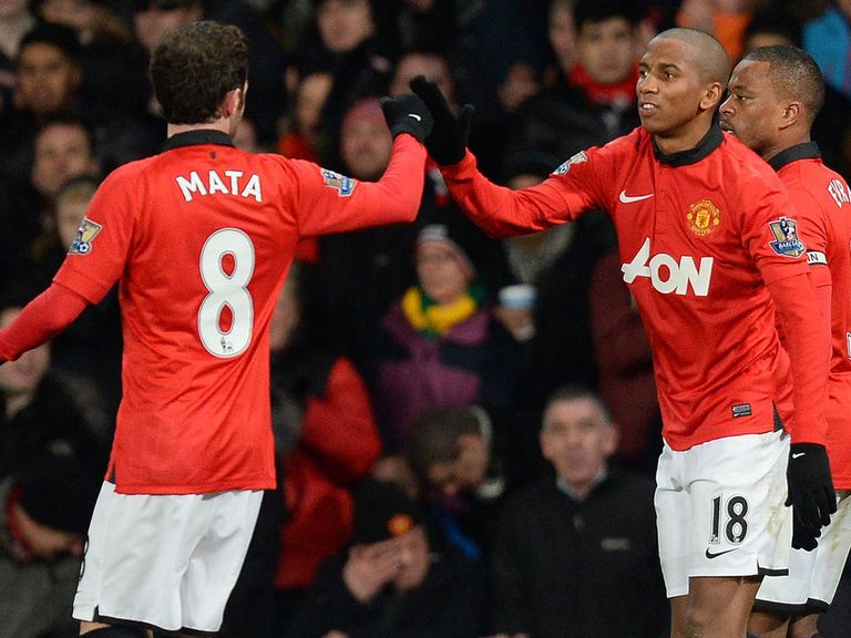 Juan Mata and Ashley Young linked up to good effect