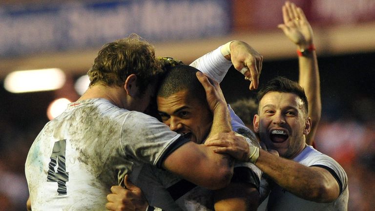 Luther Burrell: The centre scored England's first-half try
