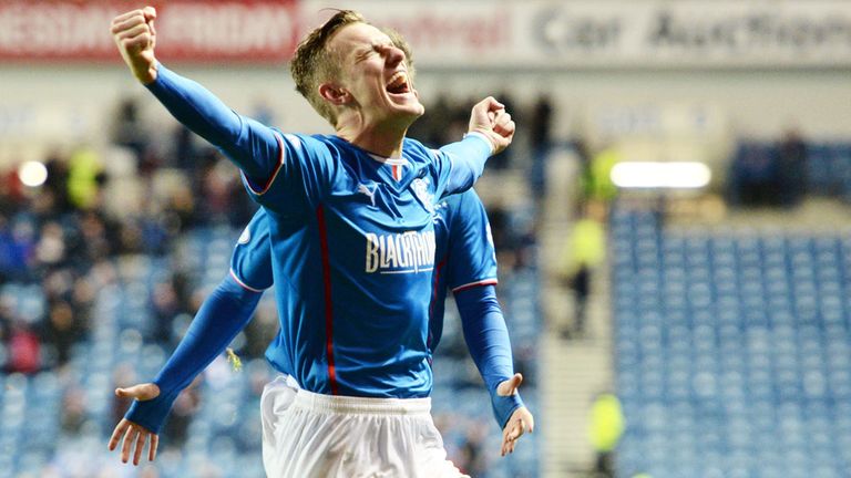 Dean Shiels: Rangers striker scored a hat-trick in the win over Dunfermline