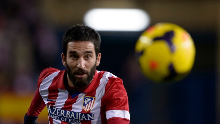 Arda Turan: Will play for Atletico against Galatasaray