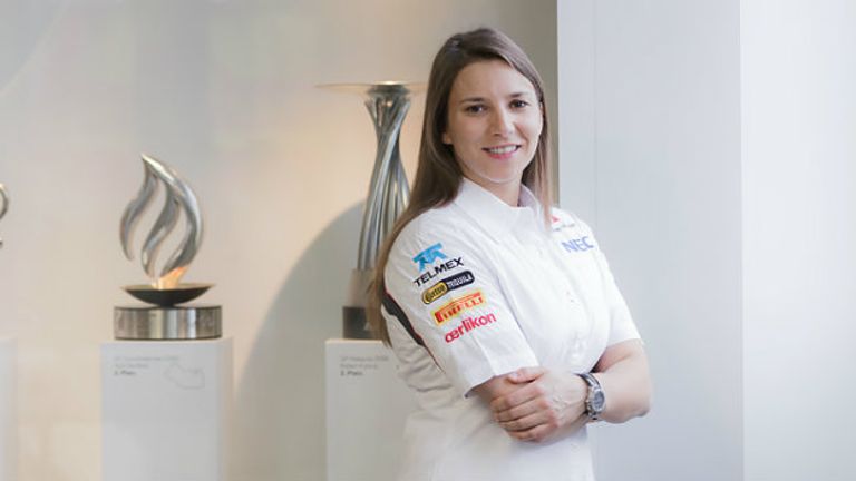 Simona de Silvestro: Will get track testing time with Sauber (Sauber image)