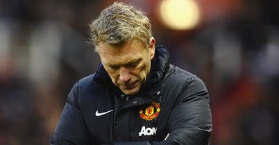 David Moyes: Claimed to be happy with United's performance