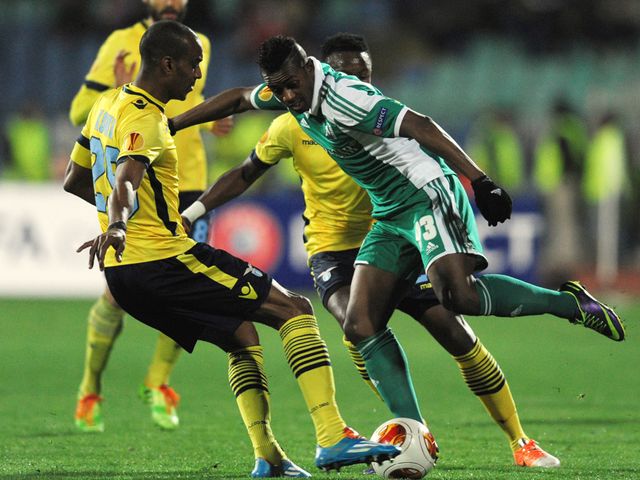 Virgil Misidjan in action for Ludogorets