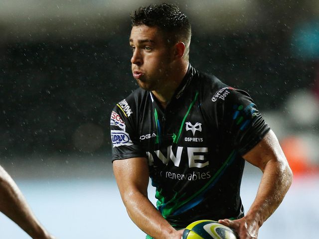 Rhys Webb: Try for Ospreys