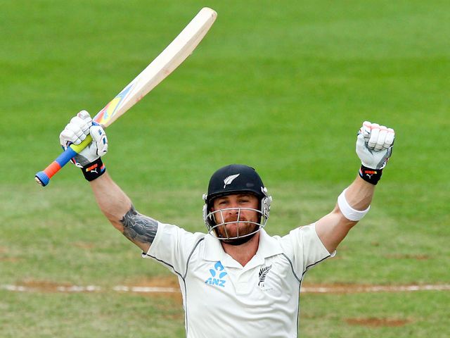 Brendon McCullum: Scored a triple century