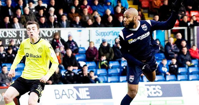 Yoann Arquin gives Ross County the lead against St Mirren
