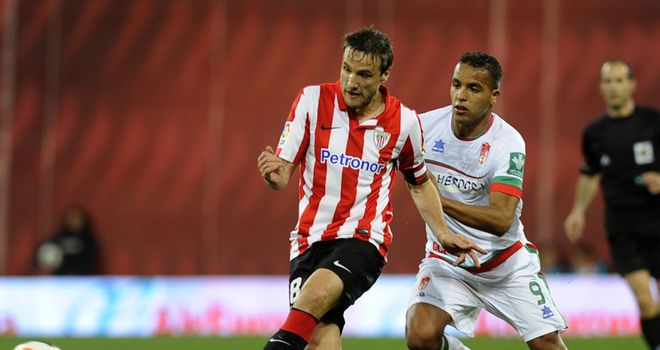 Carlos Gurpegi in action for Bilbao