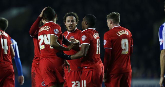 Charlton: Celebrate their opening goal