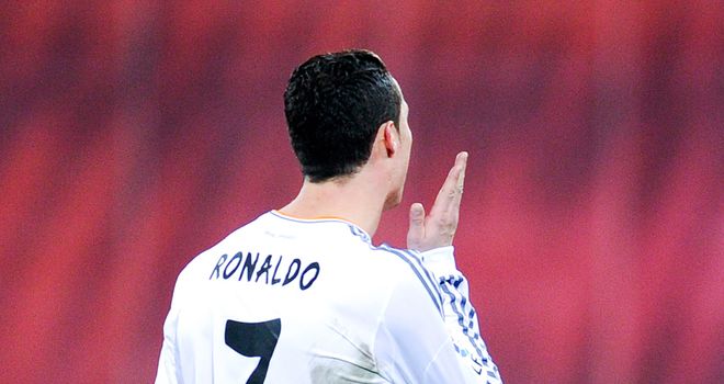 Cristiano Ronaldo gets his marching orders