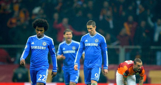 Chelsea: Had to settle for a draw in the first leg of their tie with Galatasaray